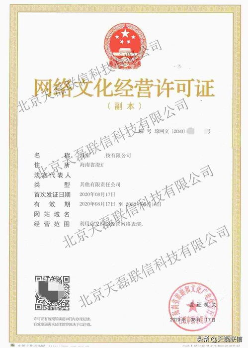 网络文化经营许可证 定义、内涵与重要性